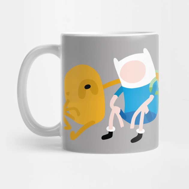 Minimal Finn and Jake by Bleachie